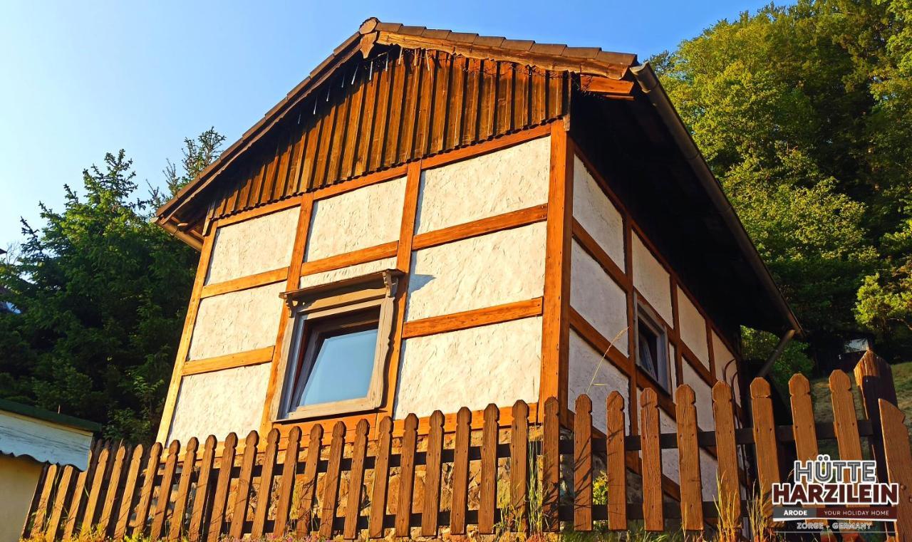 Arode Huette Harzilein - Romantic Tiny House On The Edge Of The Forest Zorge المظهر الخارجي الصورة