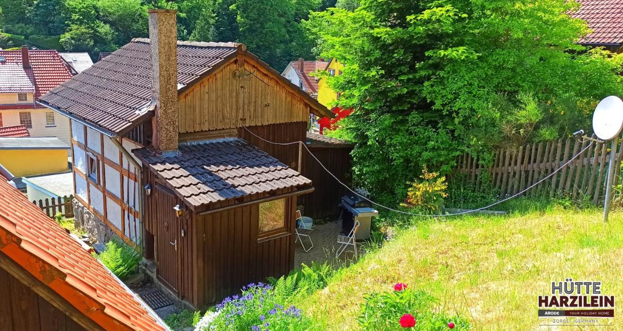 Arode Huette Harzilein - Romantic Tiny House On The Edge Of The Forest Zorge المظهر الخارجي الصورة
