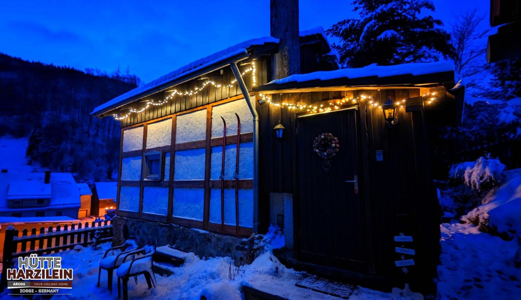Arode Huette Harzilein - Romantic Tiny House On The Edge Of The Forest Zorge المظهر الخارجي الصورة
