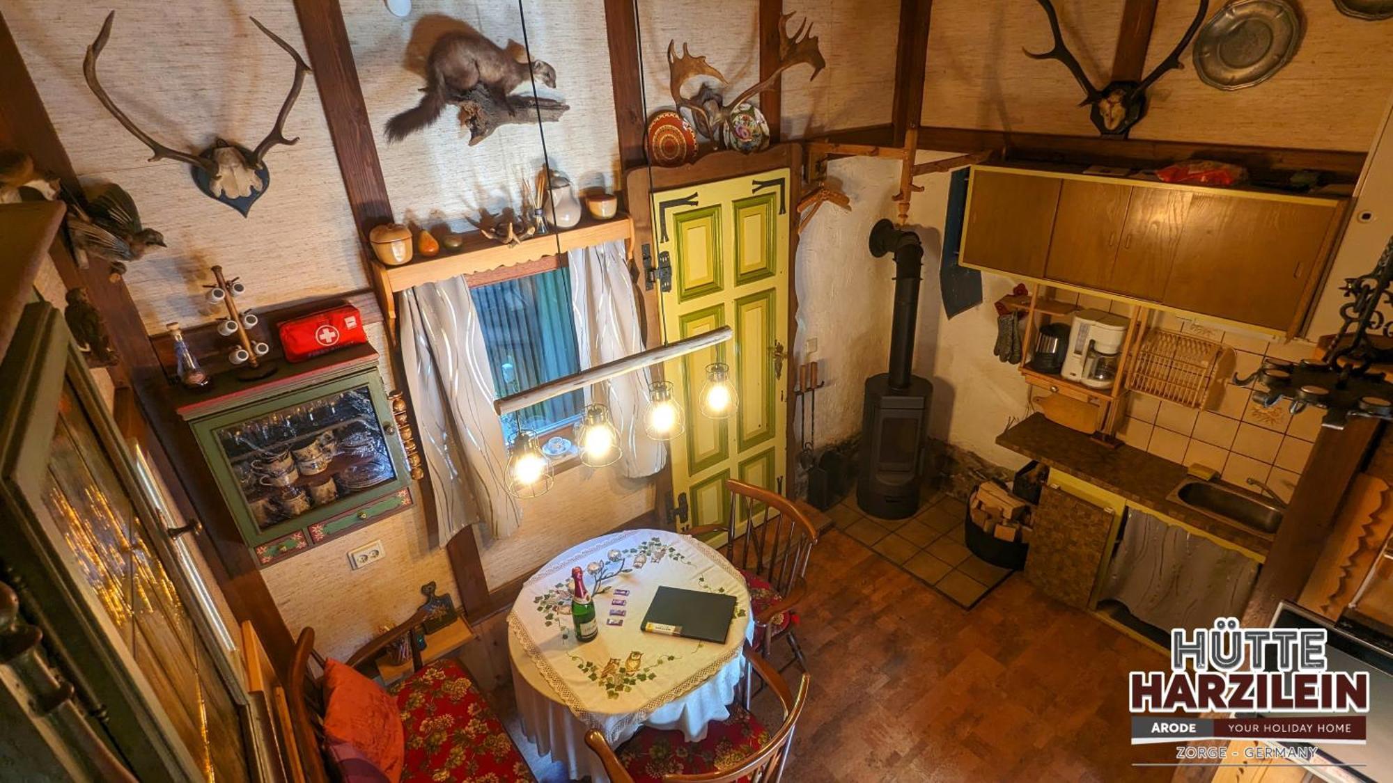 Arode Huette Harzilein - Romantic Tiny House On The Edge Of The Forest Zorge المظهر الخارجي الصورة